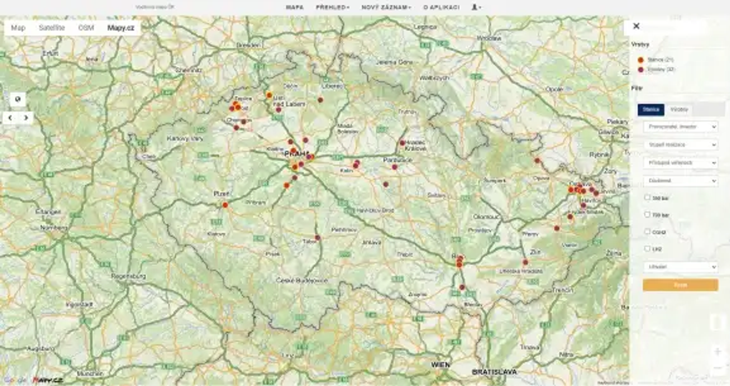 Vodíková mapa